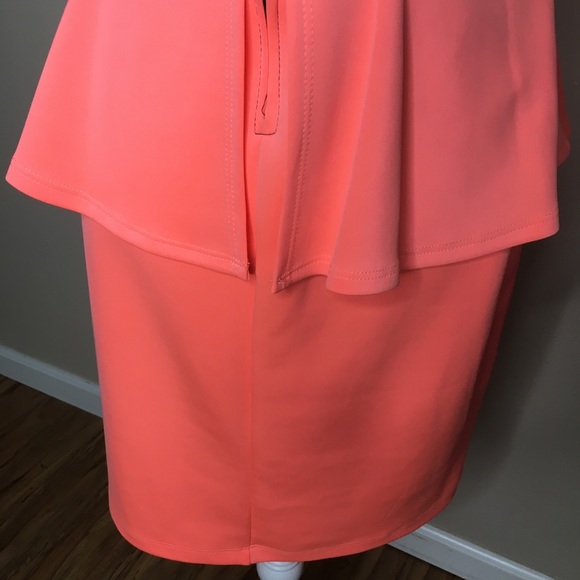 Mystic Plus size midi peplum dress 2x - Picture 4 of 6